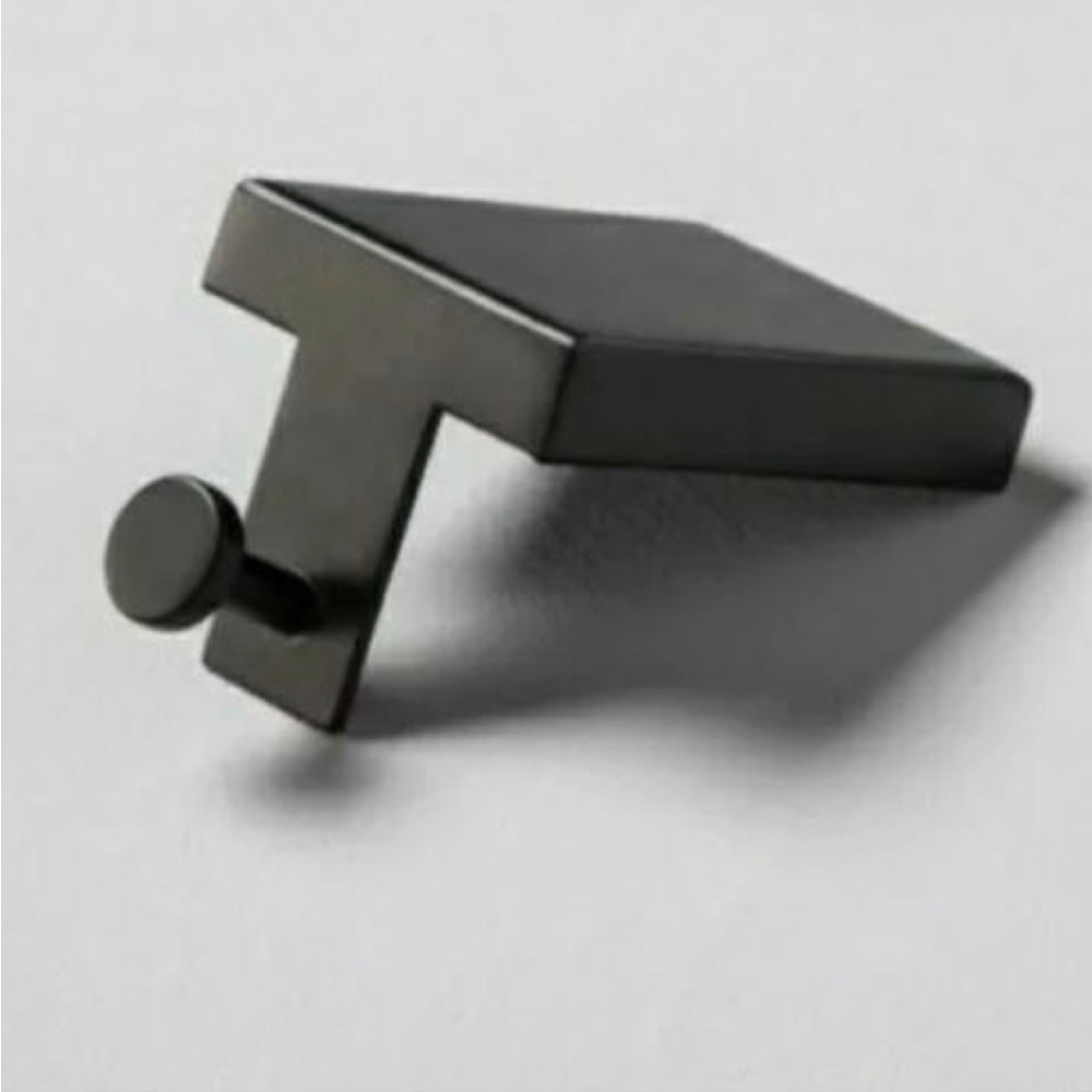 NWT, Hearth & Hand Holiday Stocking Holder, Matt Black - Picture 3 of 3